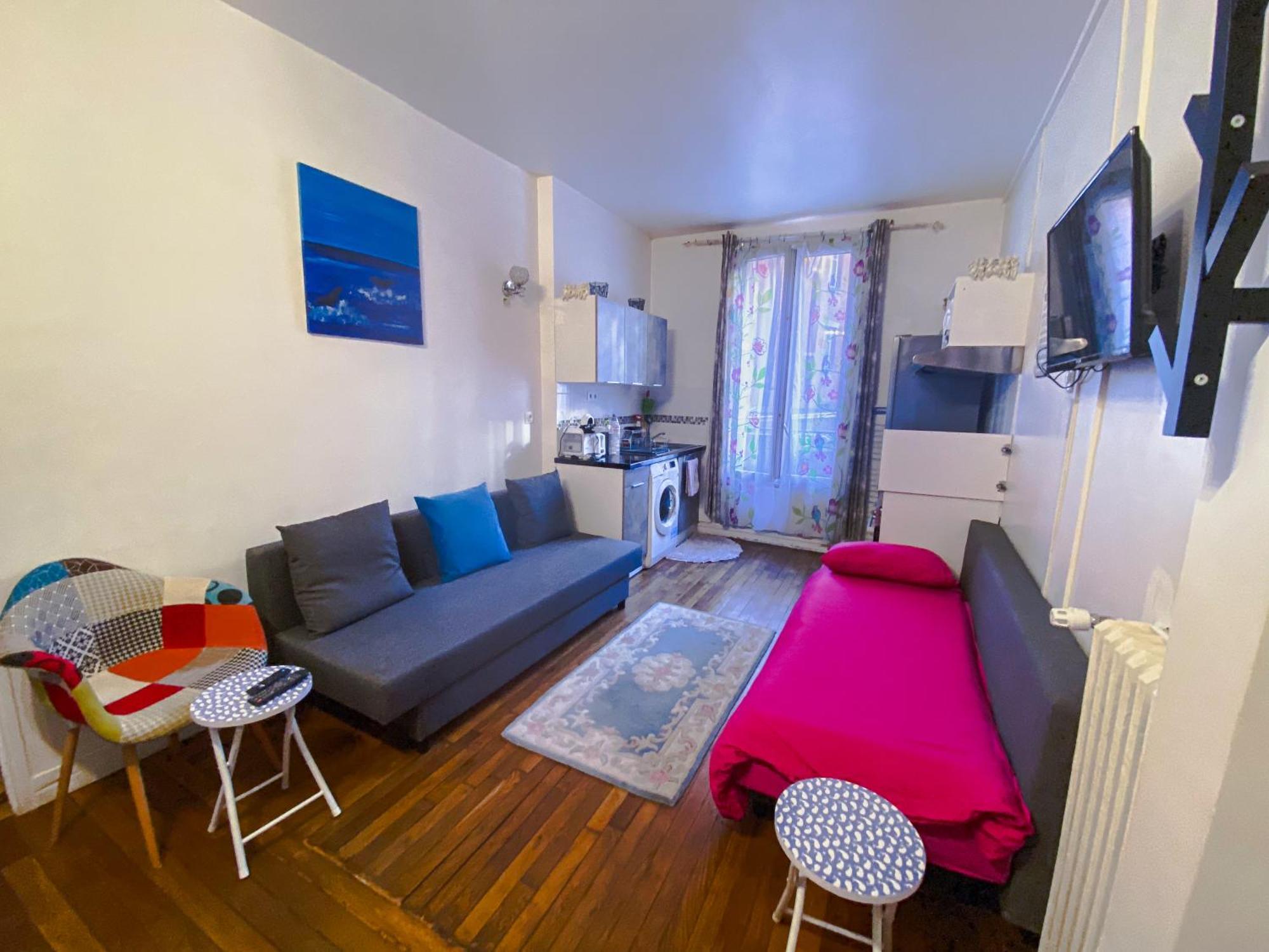 Nice Apartment Ideal To Visit Paris Clichy Exteriör bild